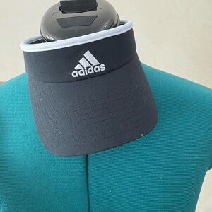 Adidas Black and White Visor